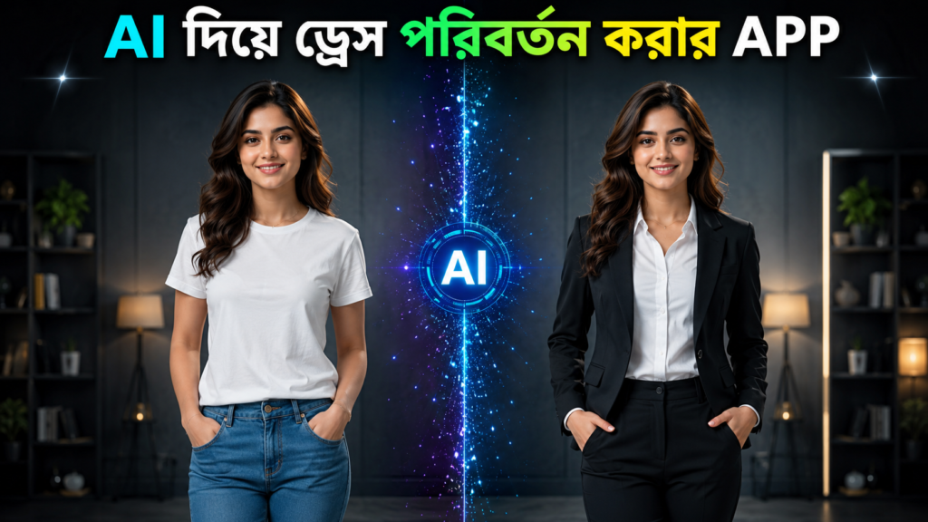 AI দিয়ে ড্রেস পরিবর্তন করার Apps
